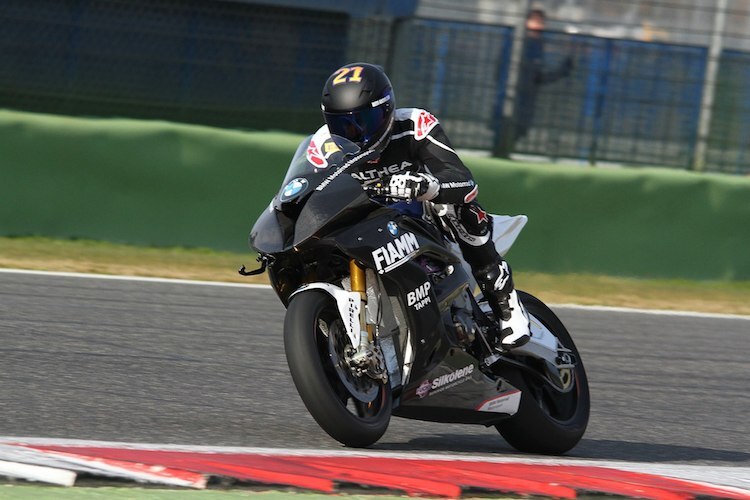 Markus Reiterberger beim Vallelunga-Test