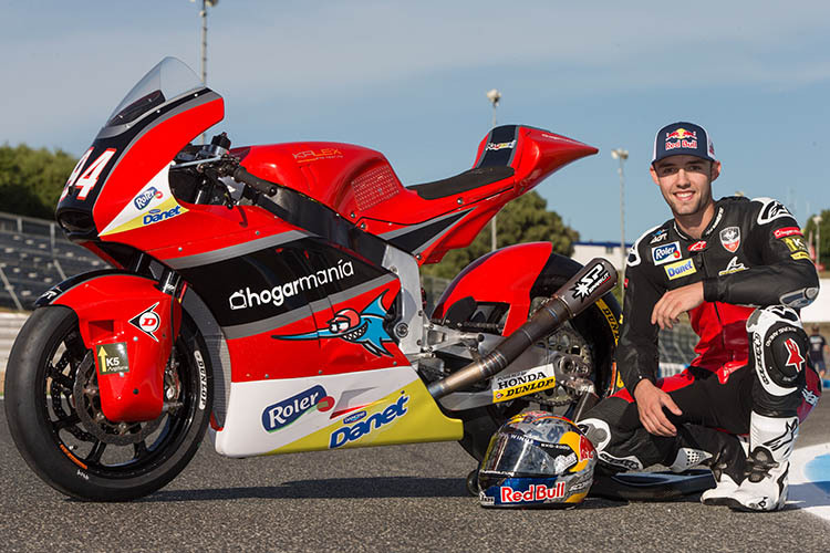 Jonas Folger mit der Kalex des AGR-Teams