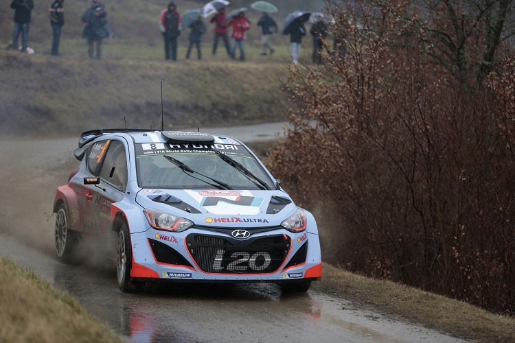 Dani Sordo im Hyundai i20 WRC