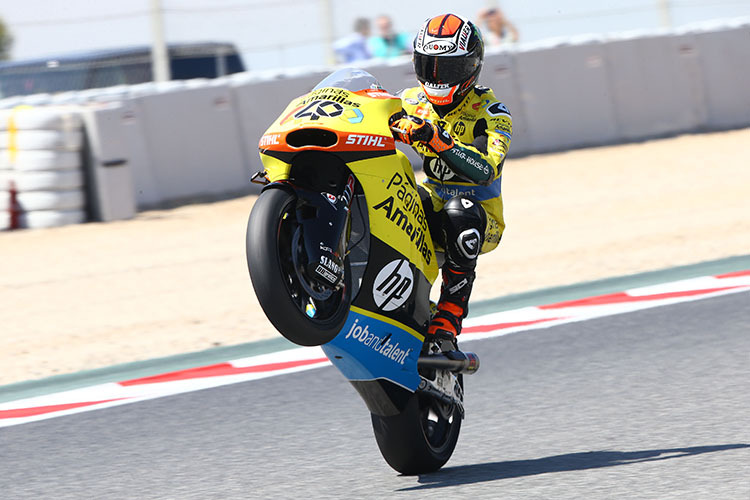 Alex Rins war im dritten Moto2-Training der Schnellste