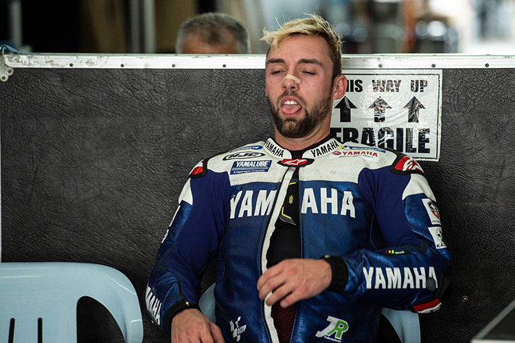 Yamaha-Testfahrer Jonas Folger