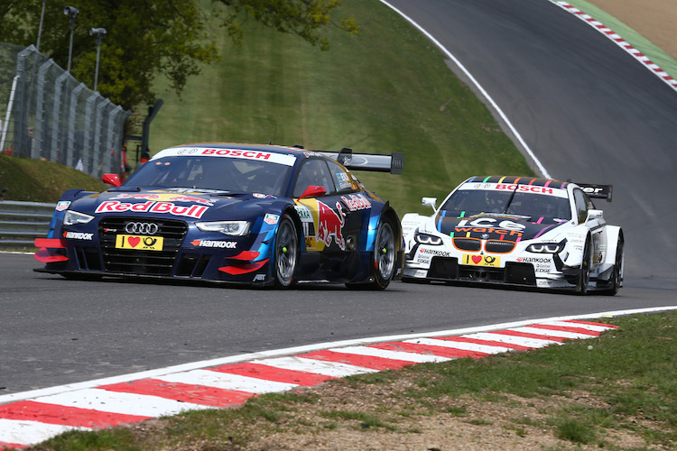 Die DTM fuhr zuletzt 2013 in Brands Hatch