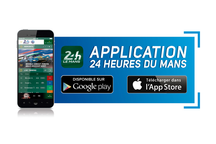 Ab sofort bei Googleplay und im AppStore: 24h-Le-Mans-App