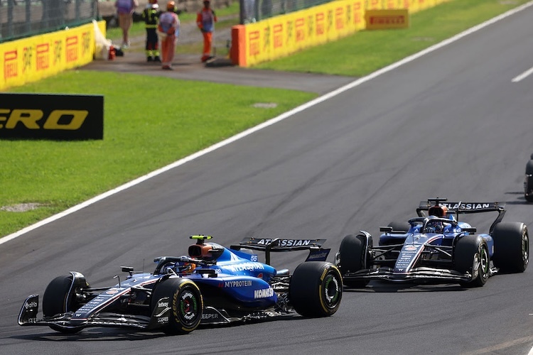 Sainz und Albon