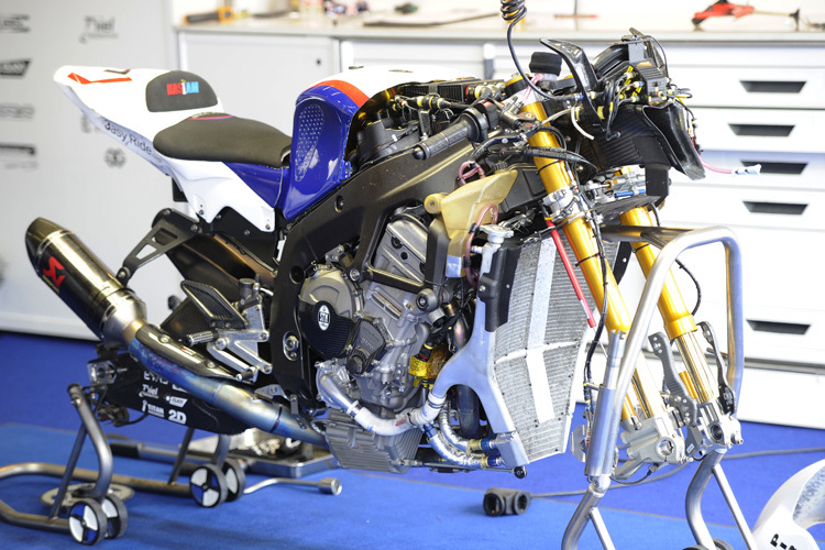 Das BMW Team Toth bekommt eine S1000RR ähnlich diesem Werksmotorrad von 2012