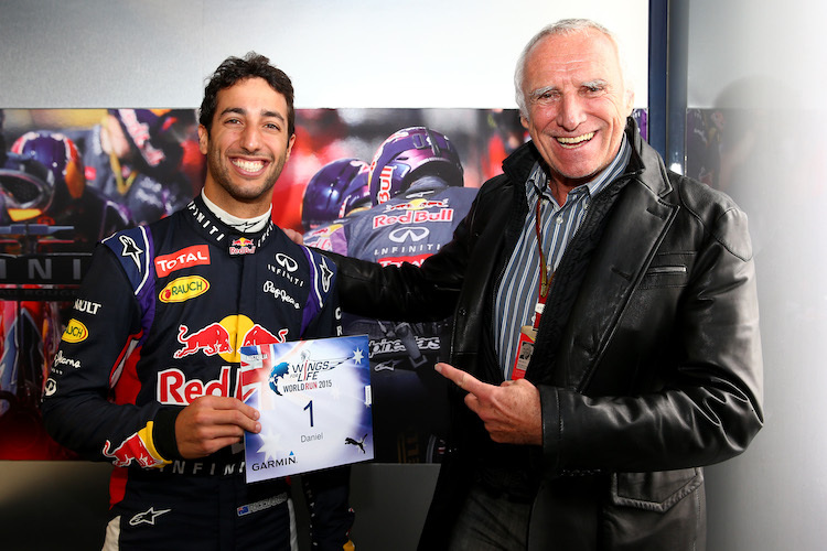 Daniel Ricciardo und Dietrich Mateschitz