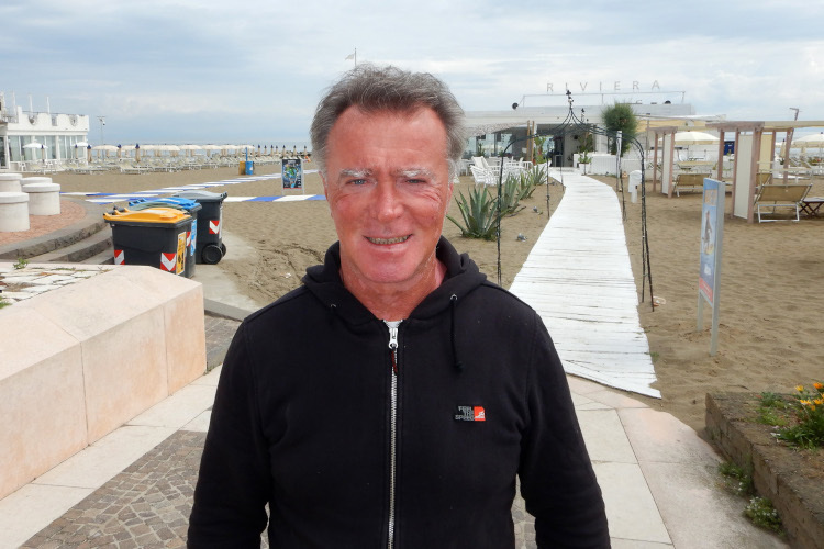 Pierfrancesco «Frankie» Chili (59) betreibt heute zwei Badestrände