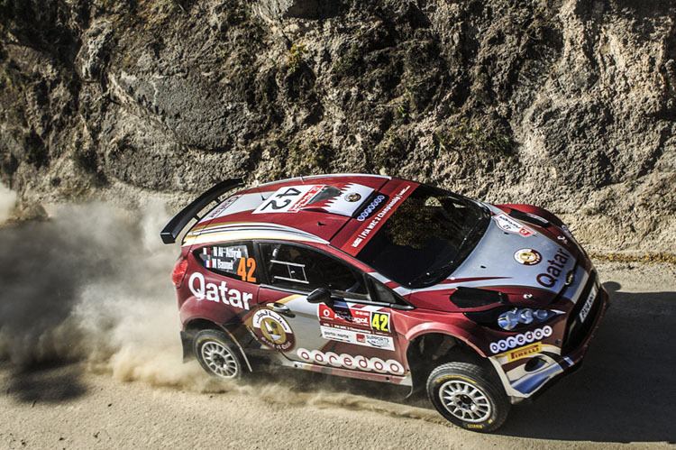 Zweiter Sieg beim zweiten Start – WRC2-Titelverteidiger Nasser Al-Attiyah (Ford) 