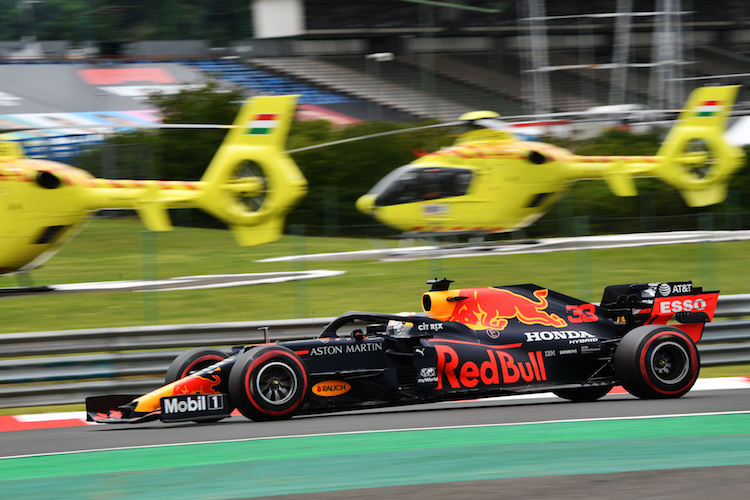 Max Verstappen auf dem Hungaroring