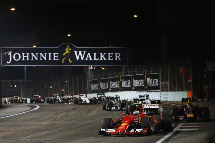 Kimi Räikkönen in Singapur