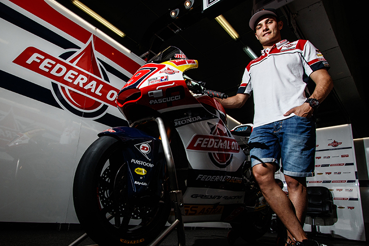 Jorge Navarro mit der Kalex des Gresini-Teams