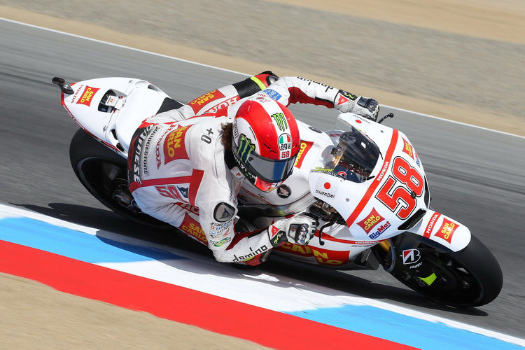 Marco Simoncelli beim Meeting in Laguna Seca