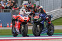 Zarco gratuliert seinem Landsmann Quartararo zum MotoGP-Titel