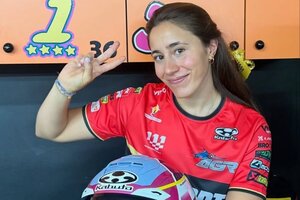 Beatriz Neila fuhr noch nie ein Moto3-Bike)