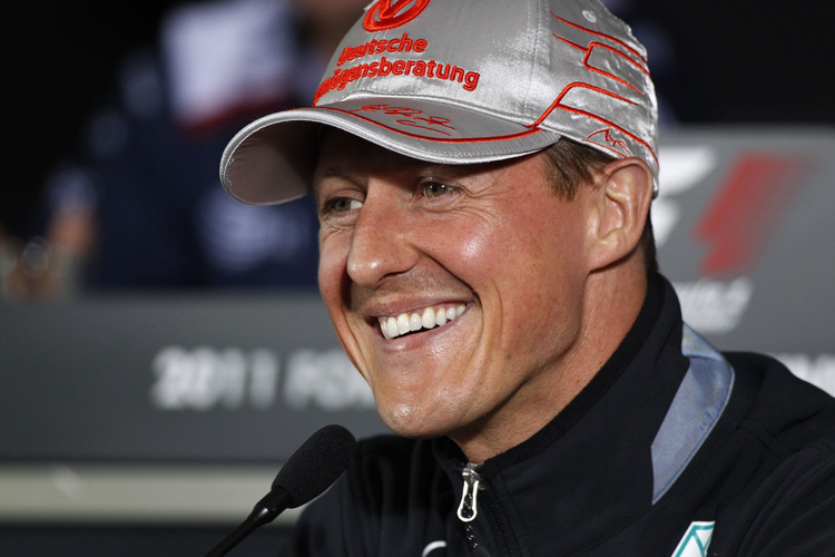 Kann Michael Schumacher bald wieder strahlen?