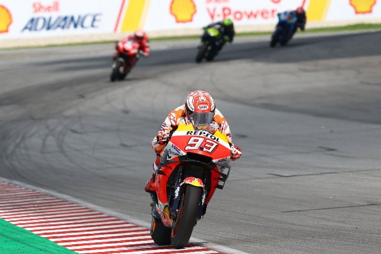 Marc Marquez biss in Sepang auf die Zähne