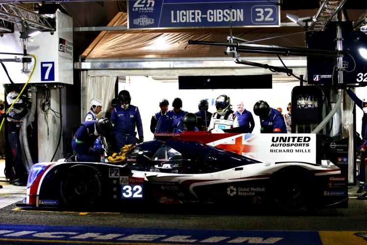 Der Ligier JS P217 von United Autosports bei den 24h von Le Mans 2019