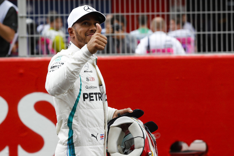 Pole für Lewis Hamilton