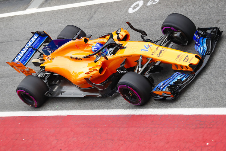 Alonso im neuen McLaren