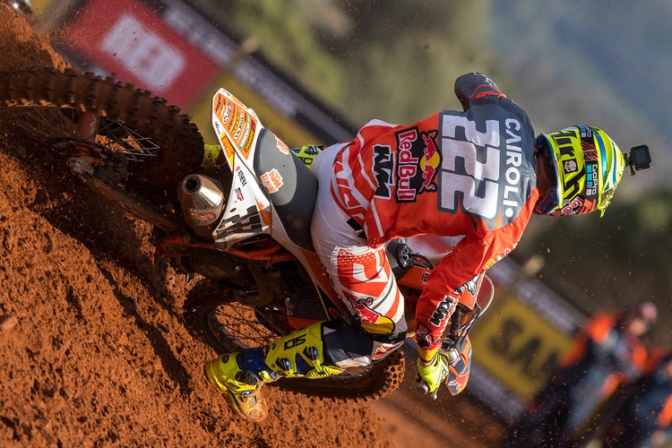 Antonio Cairoli gewann den ersten Lauf in RedSand