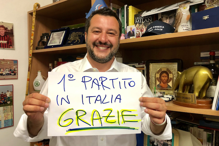 Matteo Salvini (50), Transport-Minister und stellvertretender Ministerpräsident von Italien