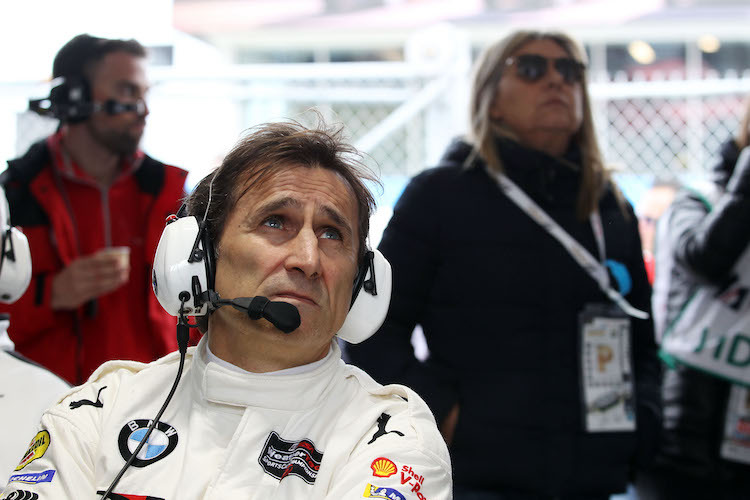 Alex Zanardi mit seiner Frau Daniela