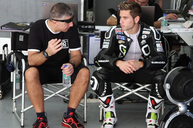 Alvaro Bautista (re.): Viel Gesprächsstoff