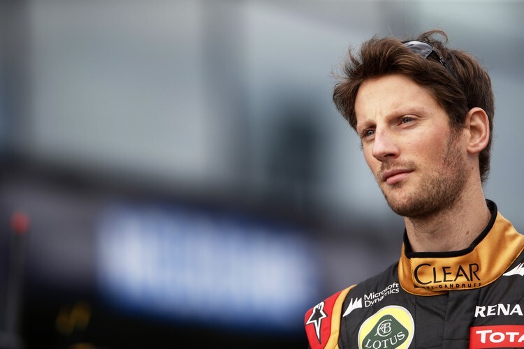 Angefressen: Romain Grosjean