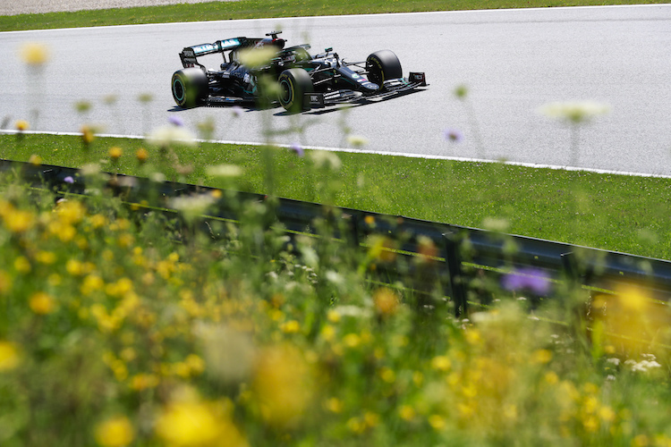 Lewis Hamilton war auch im dritten freien Training der Schnellste