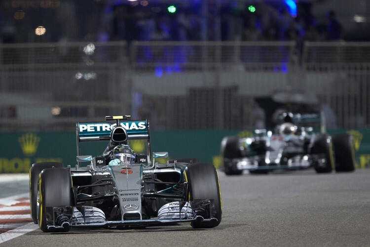 Die Pole-Könige Nico Rosberg und Lewis Hamilton hätten bestraft werden sollen