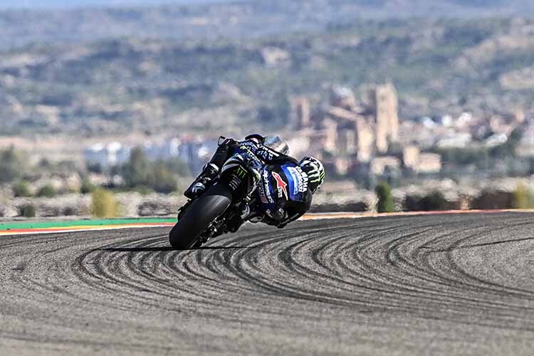 Schmarzmaler in Aragón Maverick Viñales