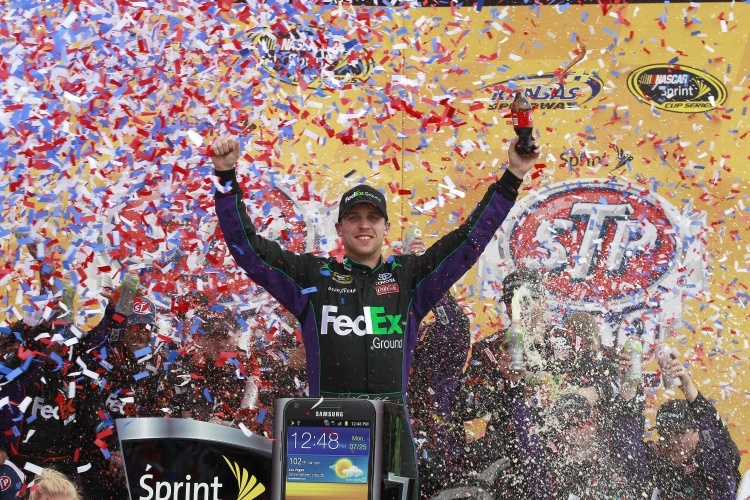 Denny Hamlin rückt auf Gesamtplatz 5 vor