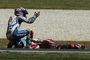 Lauf 1: Checa bewusstlos, Melandri ruft Hilfe