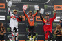 MX1 Ernée: Tony Cairoli siegte vor Gautier Paulin (li.) und Clément Desalle