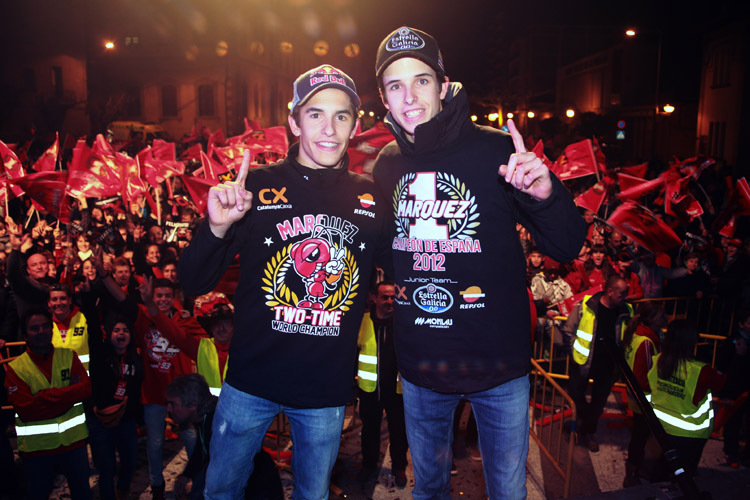 Marc Marquez und Alex Marquez