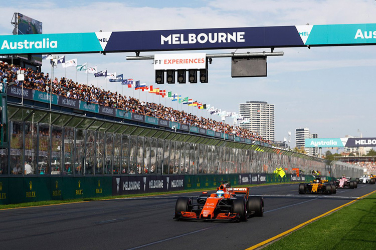 Fernando Alonso verblüffte in Australien