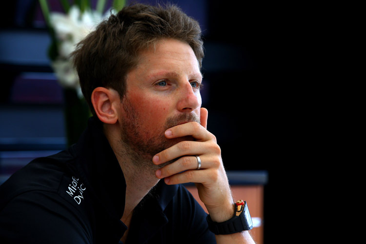 Romain Grosjean muss sich in Geduld üben