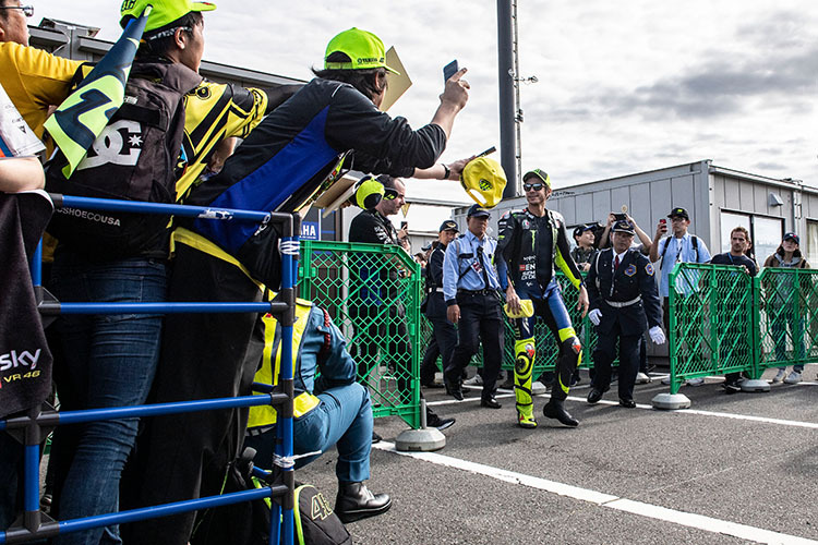 Hat immer noch unzählige Fans in Japan:  Valentino Rossi
