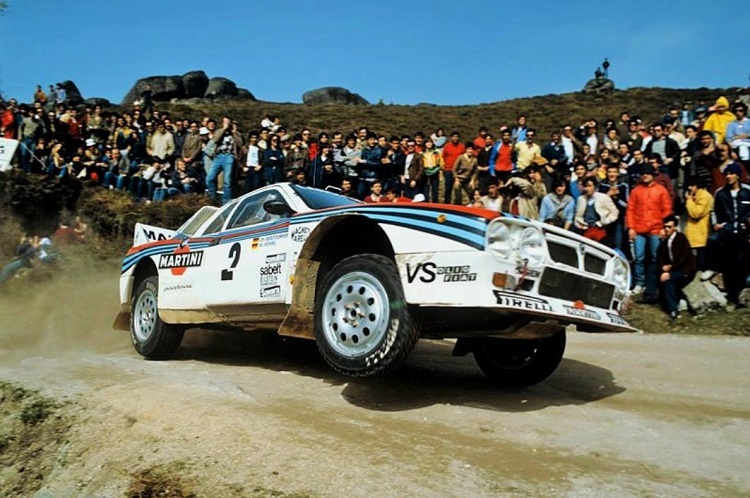 Walter Röhrl im Lancia 037