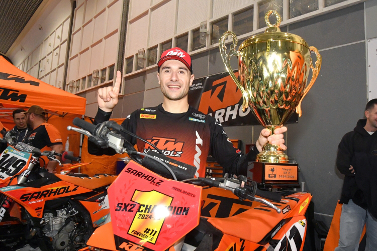 ADAC-Supercross-Champion Calvin Fonvieille