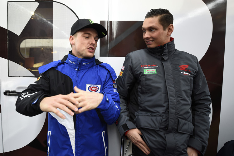 Alex Lowes (li.) und Michael van der Mark