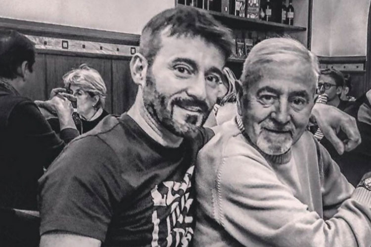 Max Biaggi mit Papa Pietro