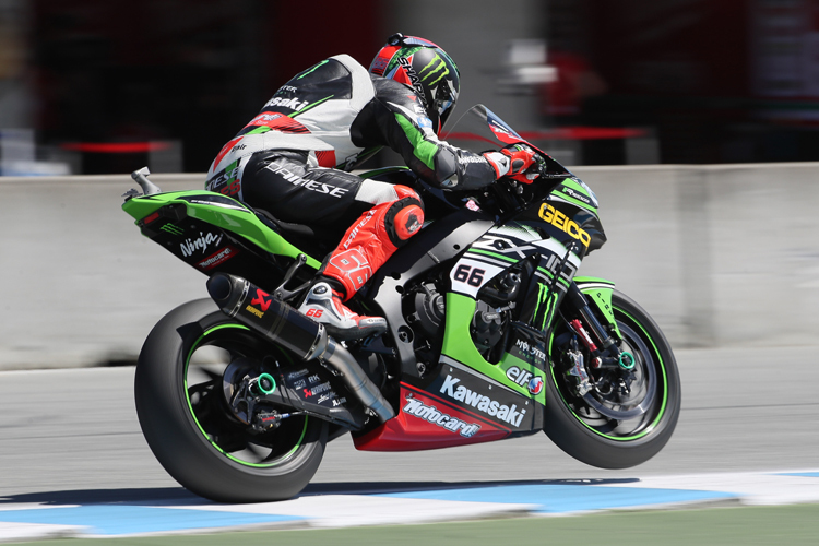 Kawasaki-Werksfahrer Tom Sykes