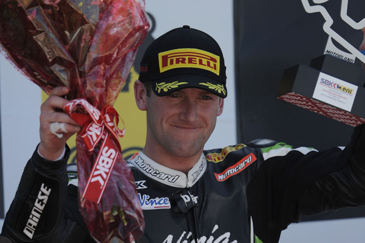 Tom Sykes: In Aragón 2013 erstmals auf dem Podest 