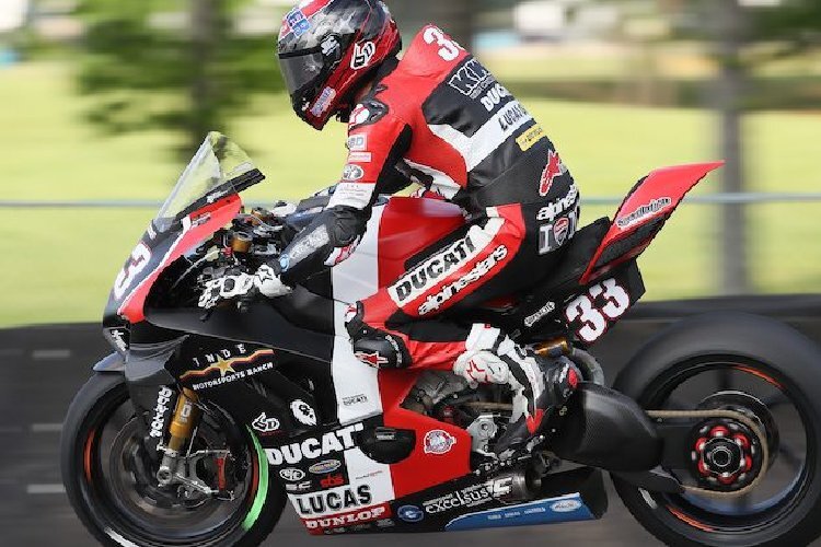 Kyle Wyman pilotiert in der MotoAmerica eine private Ducati