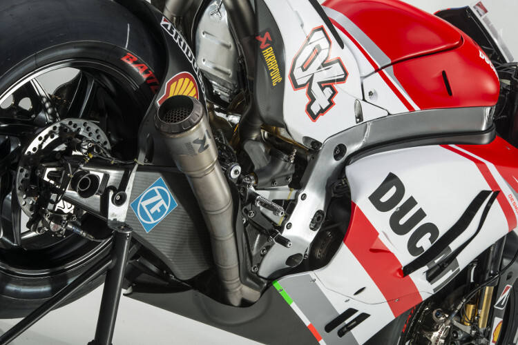 Die Ducati von Andrea Dovizioso