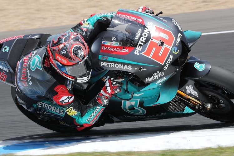 Fabio Quartararo scheint in der MotoGP-WM angekommen zu sein