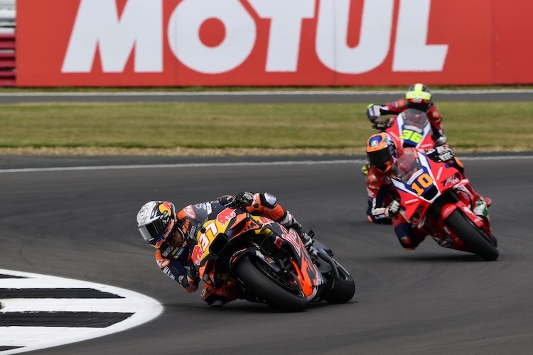 Pedro Acosta fuhr im Sprint von Silverstone zwar in die Punkte, aber war trotzdem frustriert