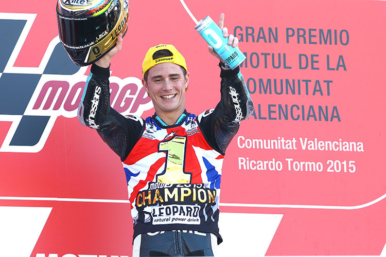 Danny Kent ist der Moto3-Weltmeister 2015