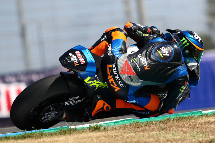 Luca Marini am Freitag in Jerez